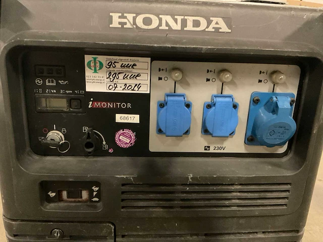 2009 honda eu65is noodstroomaggregaat - afbeelding 5 van  8