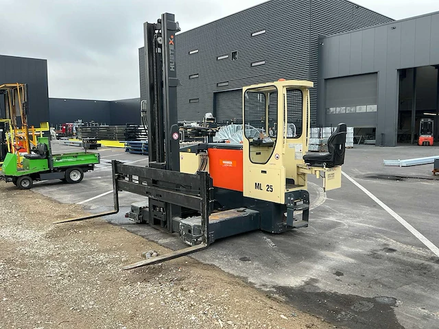2009 hubtex ml25 zijlader - afbeelding 1 van  16