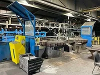 2009 inductotherm group europe 750kw pt dubbele inductie smeltende oven
