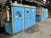 2009 inductotherm group europe 750kw pt dubbele inductie smeltende oven - afbeelding 2 van  82