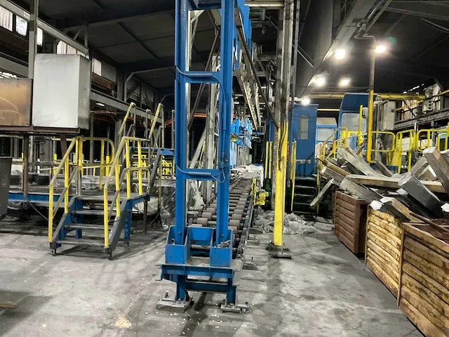 2009 inductotherm group europe 750kw pt dubbele inductie smeltende oven - afbeelding 48 van  82