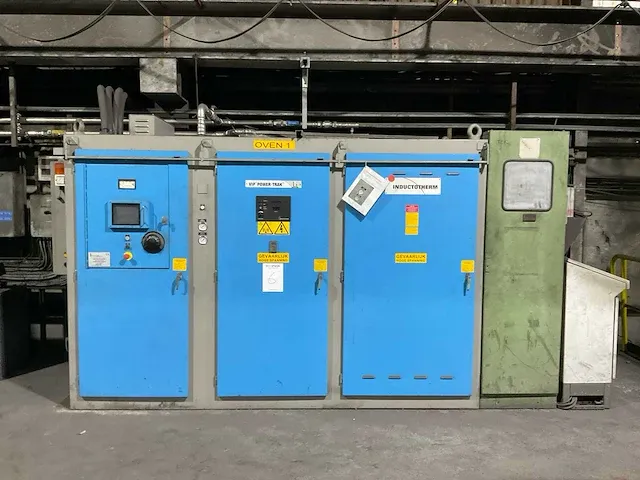 2009 inductotherm group europe 750kw pt dubbele inductie smeltende oven - afbeelding 4 van  82