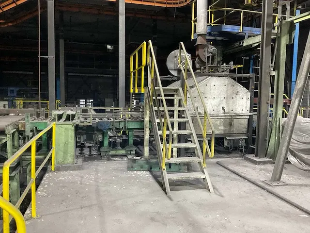 2009 inductotherm group europe 750kw pt dubbele inductie smeltende oven - afbeelding 53 van  82