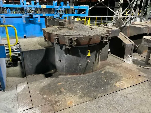 2009 inductotherm group europe 750kw pt dubbele inductie smeltende oven - afbeelding 5 van  82