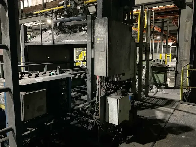 2009 inductotherm group europe 750kw pt dubbele inductie smeltende oven - afbeelding 81 van  82