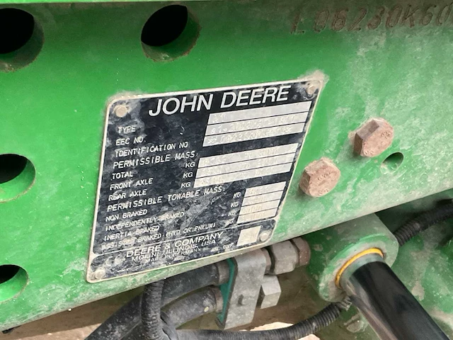 2009 john deere 6230 premium vierwielaangedreven landbouwtractor - afbeelding 28 van  34