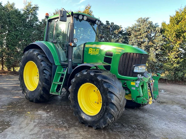 2009 john deere 7530 premium vierwielaangedreven landbouwtractor - afbeelding 33 van  38