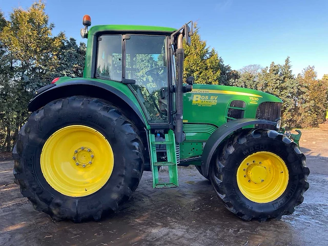 2009 john deere 7530 premium vierwielaangedreven landbouwtractor - afbeelding 35 van  38