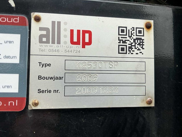 2009 klaas k2530tsp kraanwagen - afbeelding 24 van  42