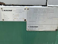 2009 krone zzw-18 middenasaanhanger met afzetbak - afbeelding 24 van  29