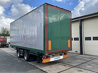 2009 krone zzw-18 middenasaanhanger met afzetbak - afbeelding 3 van  29