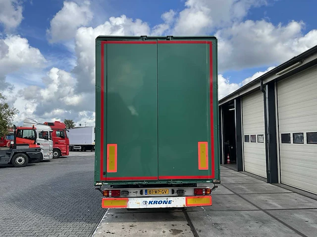 2009 krone zzw-18 middenasaanhanger met afzetbak - afbeelding 4 van  29