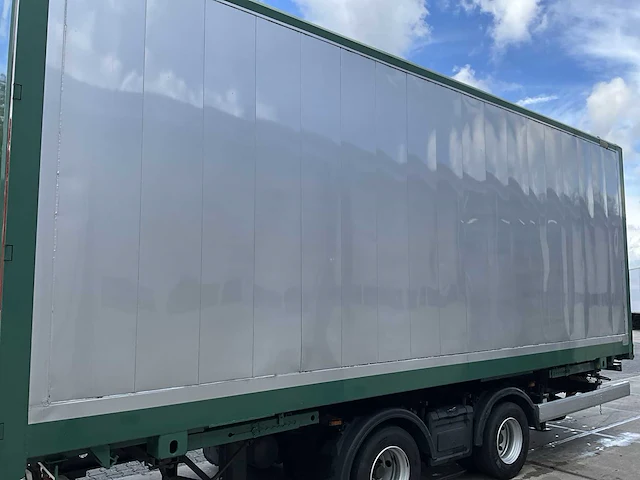 2009 krone zzw-18 middenasaanhanger met afzetbak - afbeelding 6 van  29