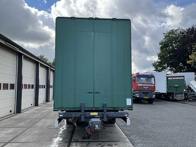 2009 krone zzw-18 middenasaanhanger met afzetbak - afbeelding 8 van  29