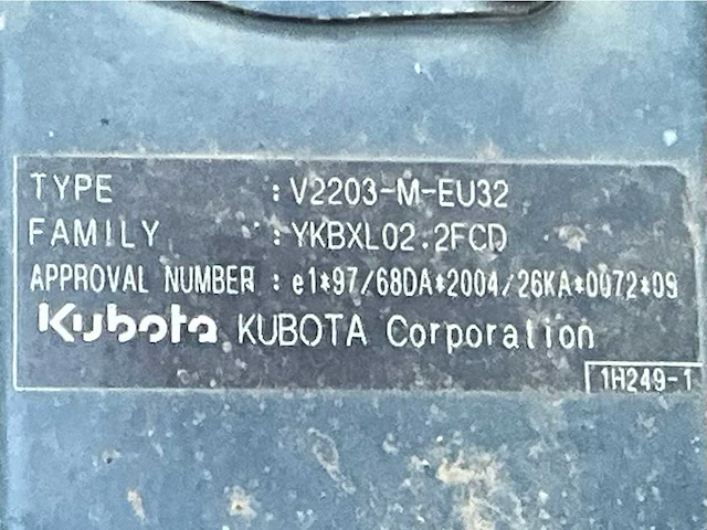 2009 kubota kc250 hr rupsdumper - afbeelding 21 van  29