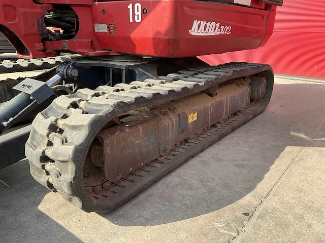 2009 kubota kx101-302 minigraafmachine - afbeelding 2 van  52