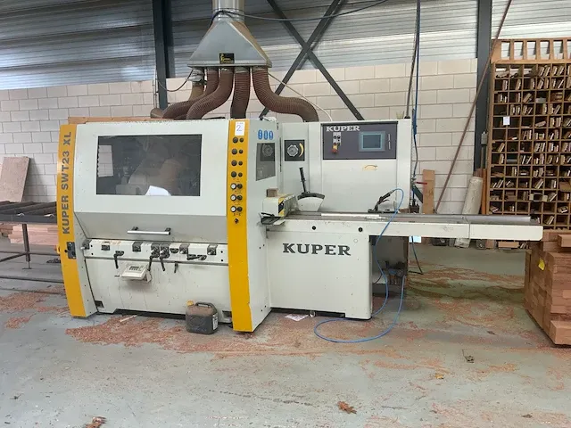 2009 kuper swt23 xl-5 vierzijdige schaafmachine - afbeelding 1 van  14