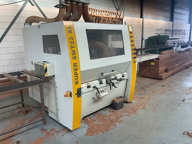 2009 kuper swt23 xl-5 vierzijdige schaafmachine - afbeelding 8 van  14