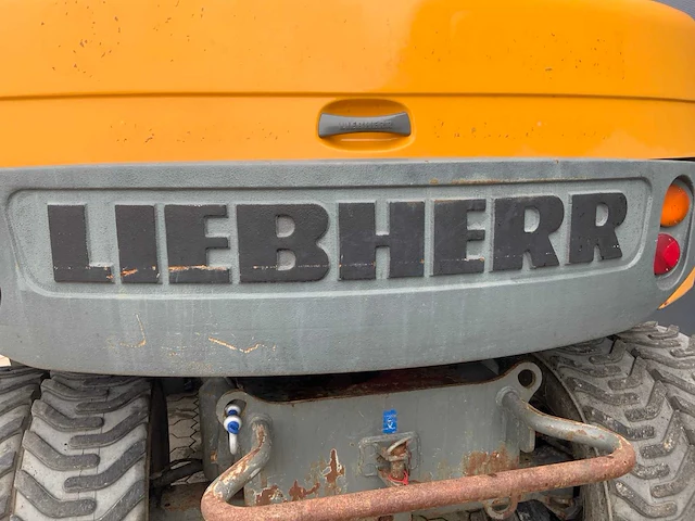 2009 liebherr a314 litronic banden graafmachine - afbeelding 11 van  53