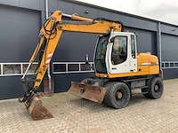 2009 liebherr a314 litronic banden graafmachine - afbeelding 1 van  53