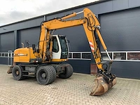 2009 liebherr a314 litronic banden graafmachine - afbeelding 12 van  53