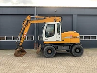 2009 liebherr a314 litronic banden graafmachine - afbeelding 23 van  53