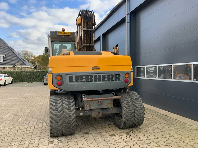 2009 liebherr a314 litronic banden graafmachine - afbeelding 51 van  53