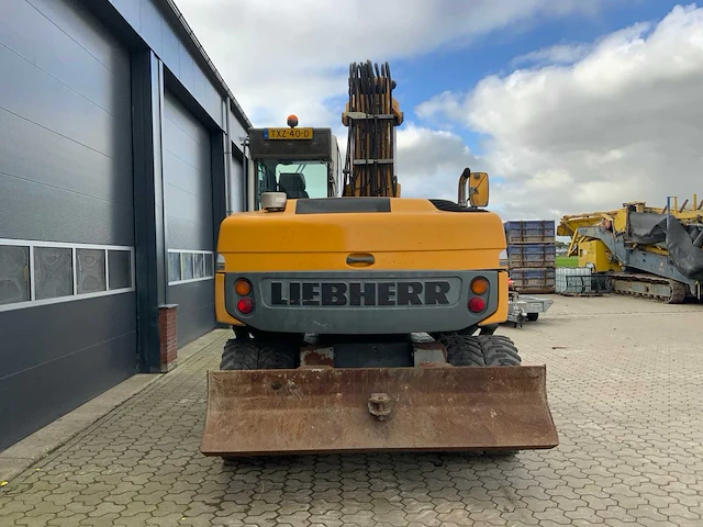 2009 liebherr a314 litronic banden graafmachine - afbeelding 53 van  53