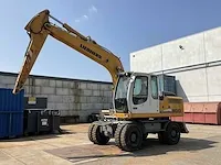2009 liebherr a900c litronic banden graafmachine - afbeelding 1 van  27