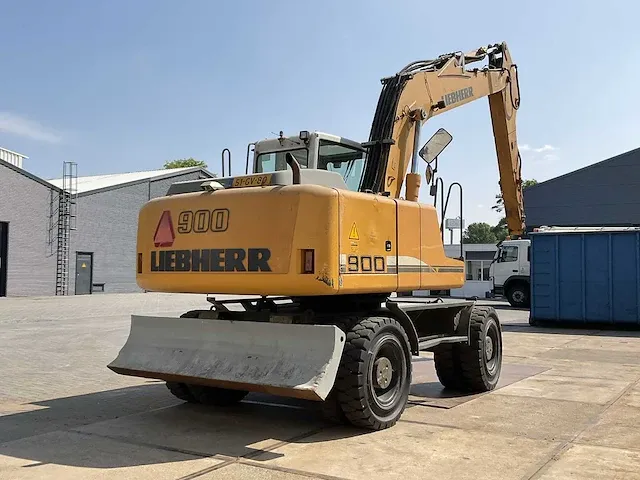 2009 liebherr a900c litronic banden graafmachine - afbeelding 21 van  27