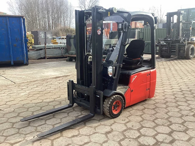 2009 linde e 16 c-01 vorkheftruck - afbeelding 1 van  12