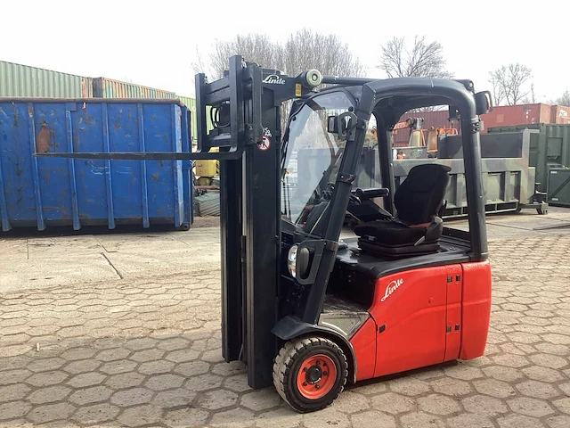 2009 linde e 16 c-01 vorkheftruck - afbeelding 5 van  12