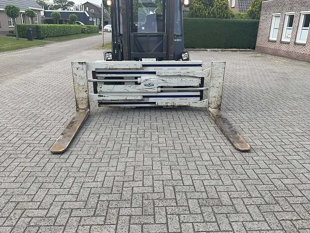 2009 linde h80d vorkheftruck - afbeelding 2 van  22