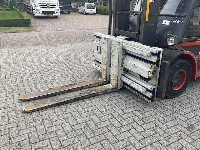 2009 linde h80d vorkheftruck - afbeelding 3 van  22