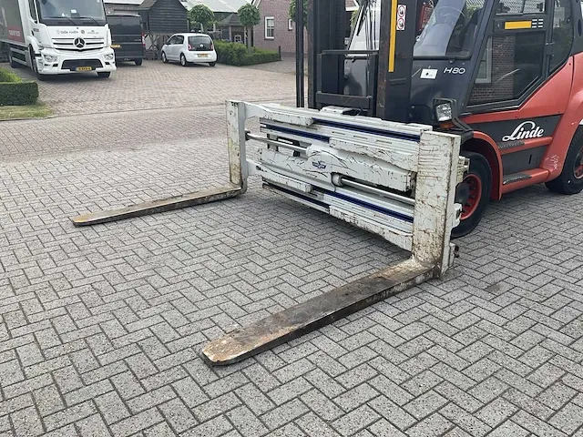 2009 linde h80d vorkheftruck - afbeelding 4 van  22