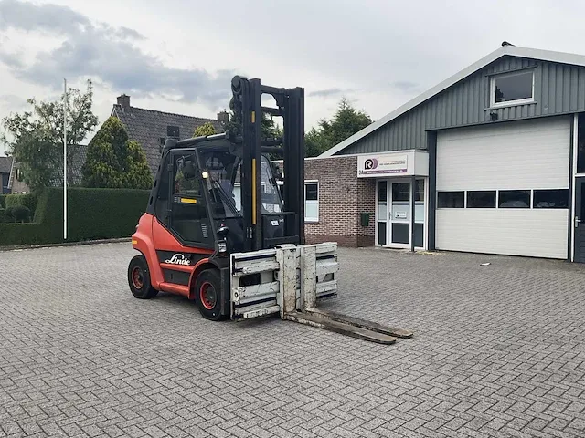 2009 linde h80d vorkheftruck - afbeelding 1 van  22