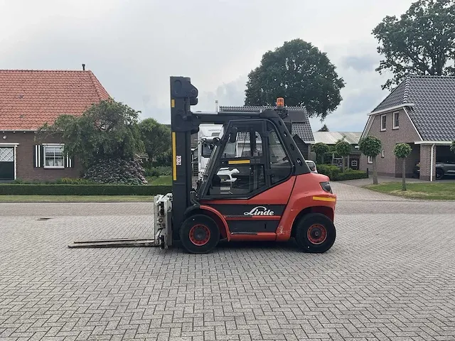 2009 linde h80d vorkheftruck - afbeelding 16 van  22