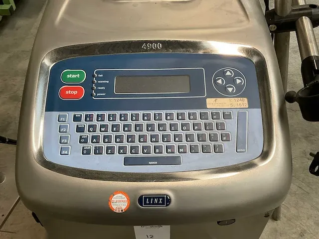 2009 linx 4900 inktjetprinter - afbeelding 14 van  14