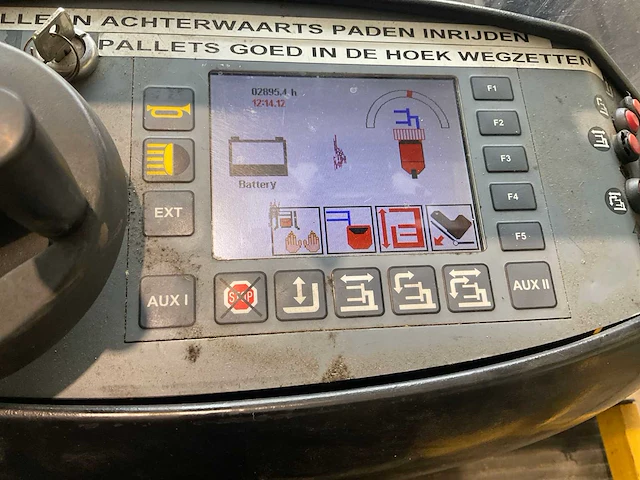 2009 magaziner ek1200 heftruck voor smalle gangpaden - afbeelding 2 van  18