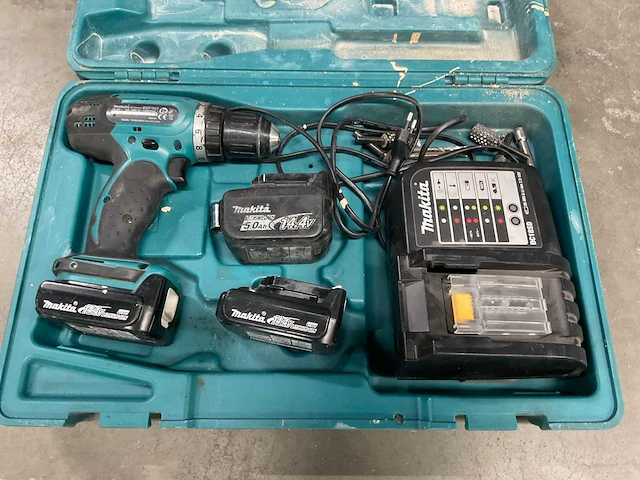 2009 makita bdf343 schroefboormachine - afbeelding 1 van  2