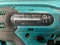 2009 makita bdf343 schroefboormachine - afbeelding 2 van  2