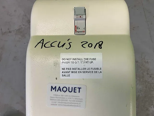 2009 maquet df ld duo operatielamp - afbeelding 4 van  15