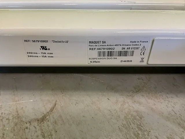 2009 maquet df ld duo operatielamp - afbeelding 6 van  14