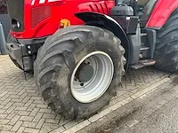 2009 massey ferguson 6480 tractor met herder mbk 518ls maaiarm - afbeelding 8 van  32