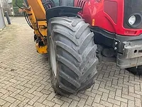 2009 massey ferguson 6480 tractor met herder mbk 518ls maaiarm - afbeelding 9 van  32