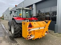 2009 massey ferguson 6480 tractor met herder mbk 518ls maaiarm - afbeelding 30 van  32