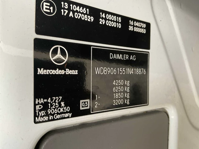 2009 mercedes-benz sprinter bedrijfswagen - afbeelding 30 van  36