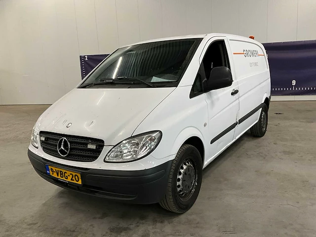 2009 mercedes-benz vito 109 cdi bedrijfswagen - afbeelding 1 van  20