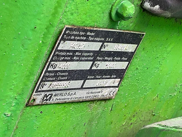 2009 merlo p40.17 verreiker - afbeelding 26 van  34