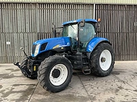 2009 new holland t7050 powercommand supersteer vierwielaangedreven landbouwtractor - afbeelding 1 van  37